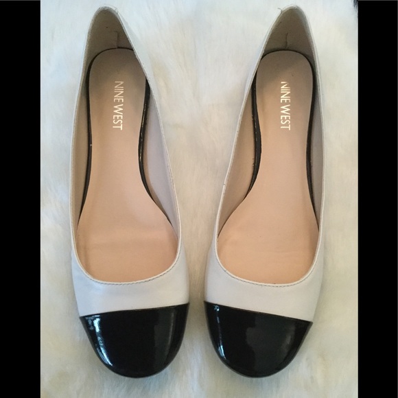 cap toe pumps nine west